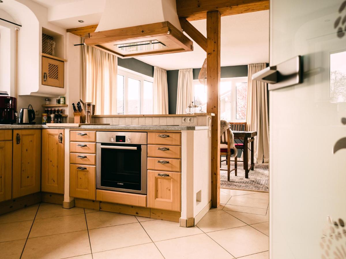 Ferienwohnung Auszeit Chieming Bagian luar foto